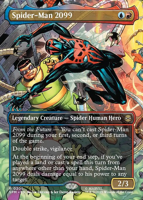 Spider-Man 2099 (0205) (Borderless) - SPM - 205