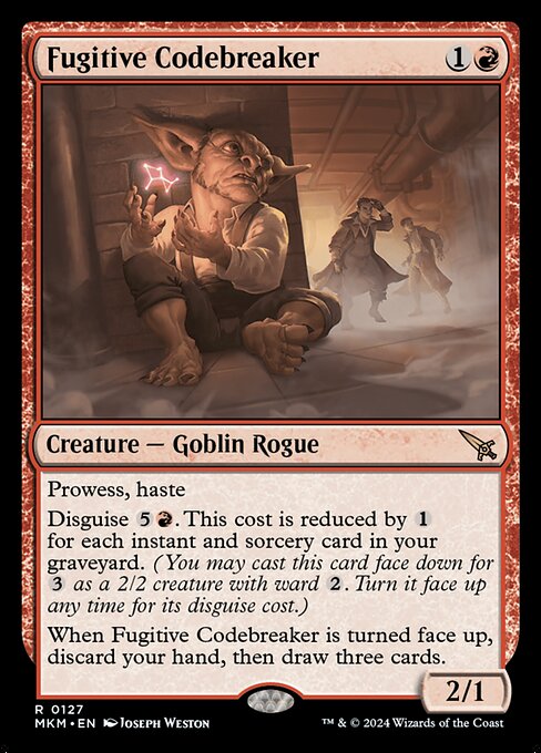 Fugitive Codebreaker - MKM - 127
