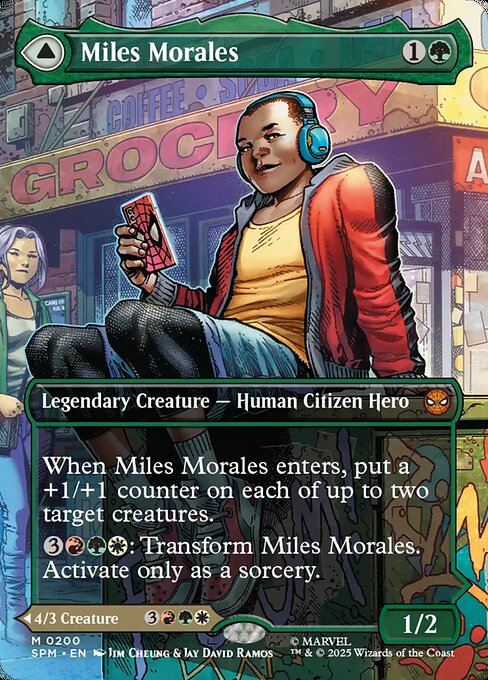 Miles Morales (0200) (Borderless) - SPM - 200