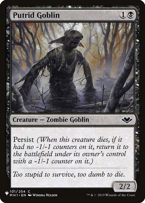Putrid Goblin - PLST - MH1-101