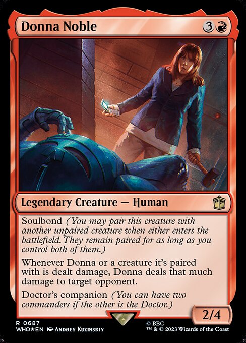 Donna Noble (Surge Foil) - WHO - 687