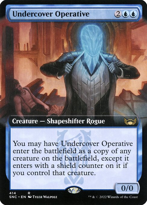 Undercover Operative (Extended Art) (Foil) - SNC - 414
