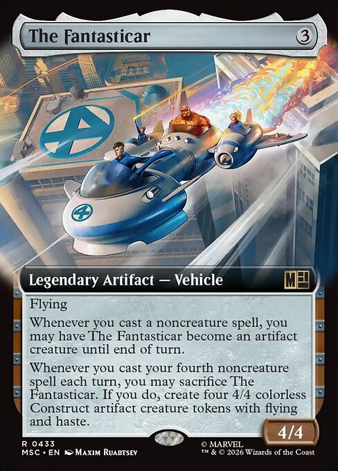 The Fantasticar (Extended Art) - MSC - 433
