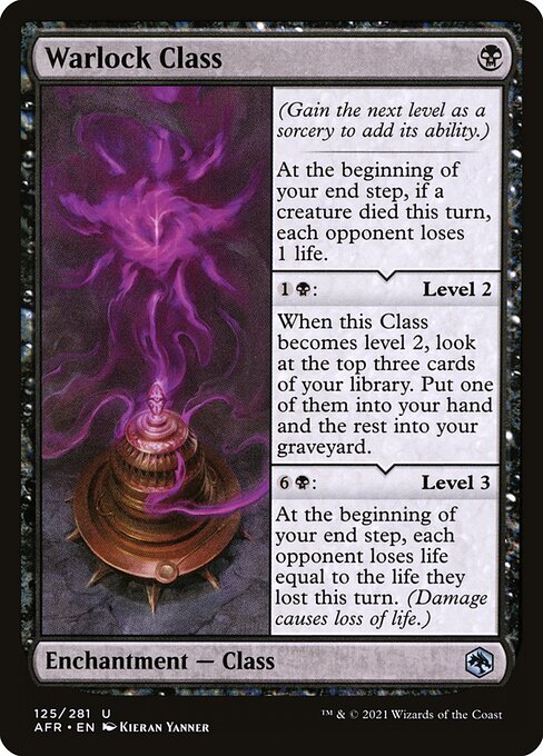 Warlock Class - AFR - 125