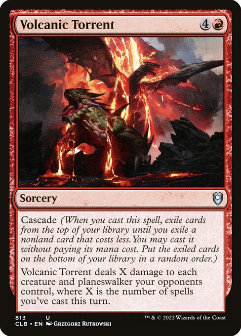 Volcanic Torrent - CLB - 813