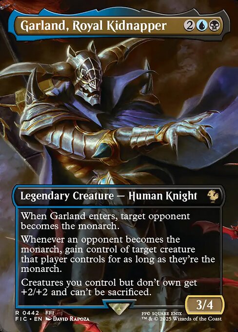 Garland, Royal Kidnapper (Borderless) (Foil) - FIC - 442