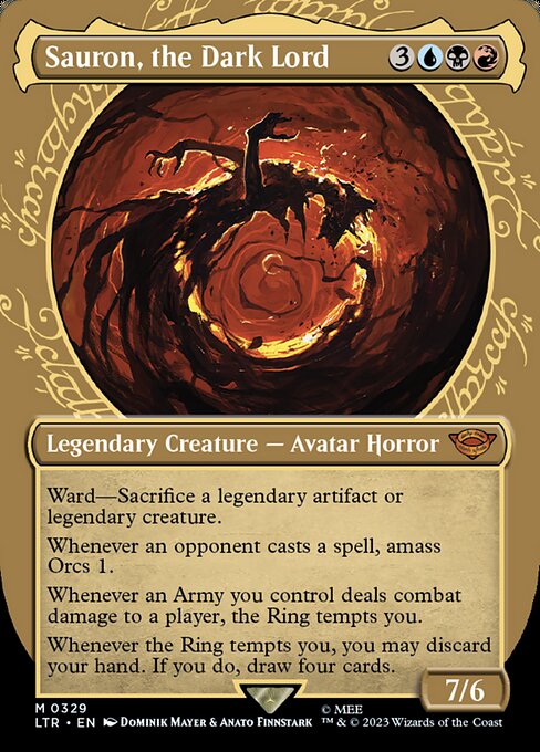 Sauron, the Dark Lord (Showcase) - LTR - 329