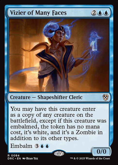 Vizier of Many Faces - DRC - 84