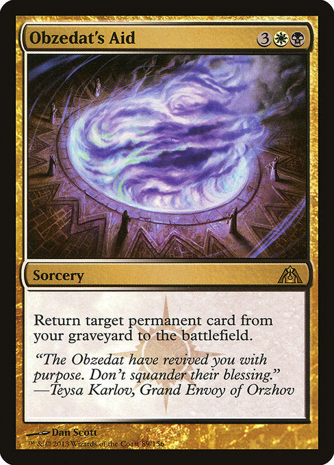 Obzedat's Aid - DGM - 89