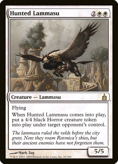 Hunted Lammasu (Foil) - RAV - 22