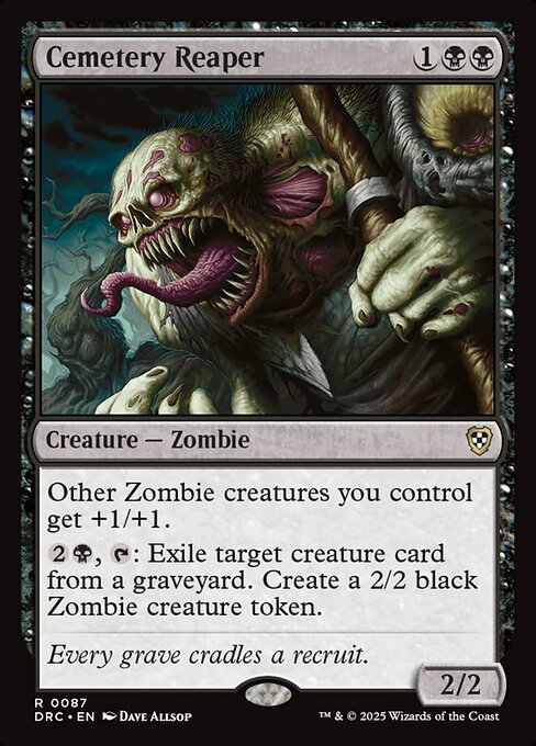 Cemetery Reaper - DRC - 87