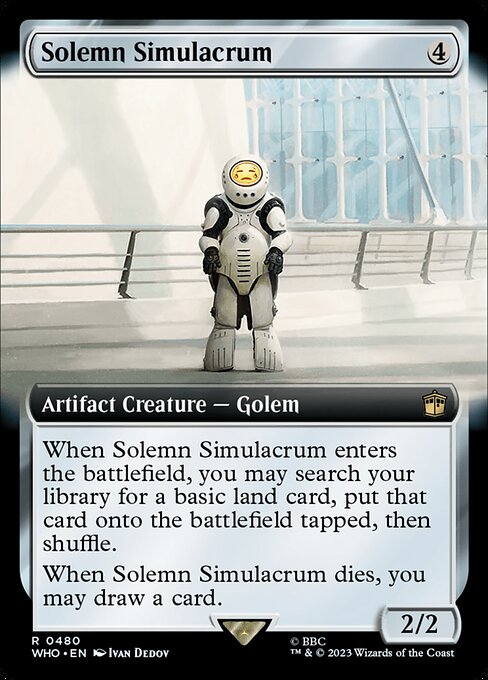 Solemn Simulacrum (Extended Art) - WHO - 480