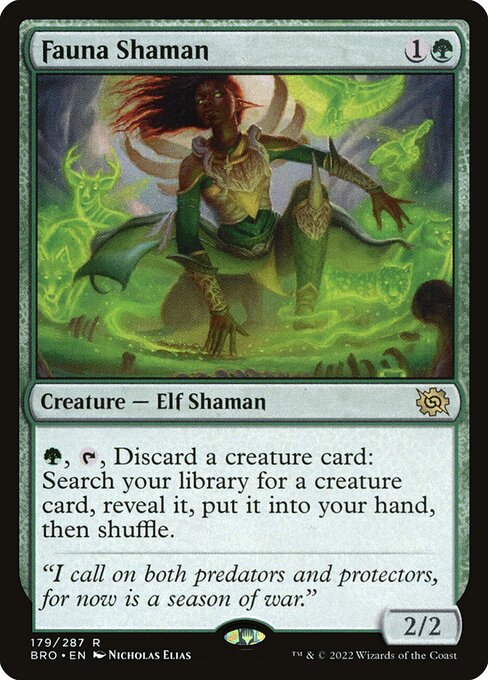 Fauna Shaman (Foil) - BRO - 179