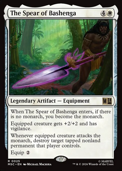 The Spear of Bashenga - MSC - 25