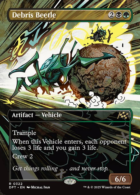 Debris Beetle (Borderless) - DFT - 322