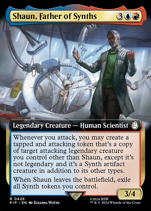 Shaun, Father of Synths (Extended Art) - PIP - 429