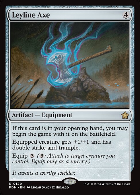 Leyline Axe - FDN - 129