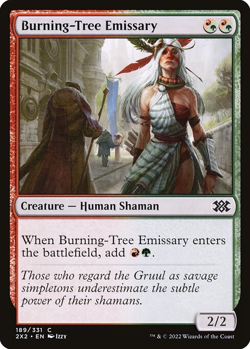 Burning-Tree Emissary (Foil) - 2X2 - 189