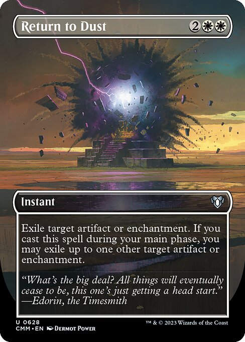 Return to Dust (Borderless) (Foil) - CMM - 628