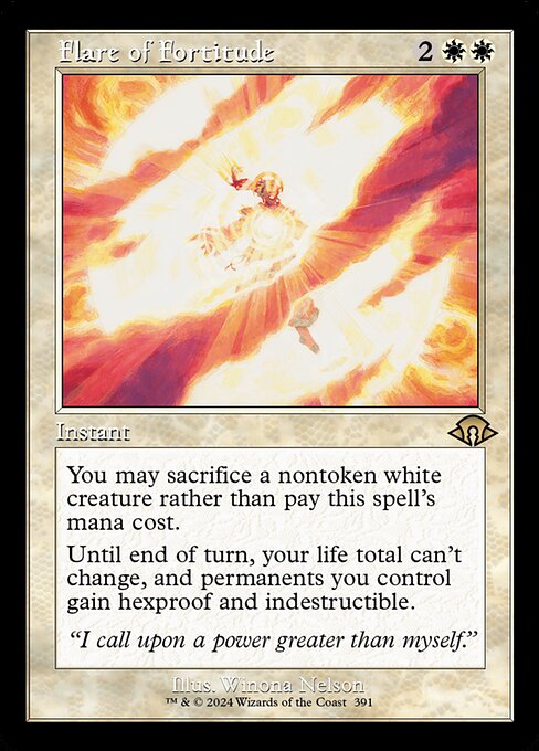 Flare of Fortitude (Retro Frame) - MH3 - 391
