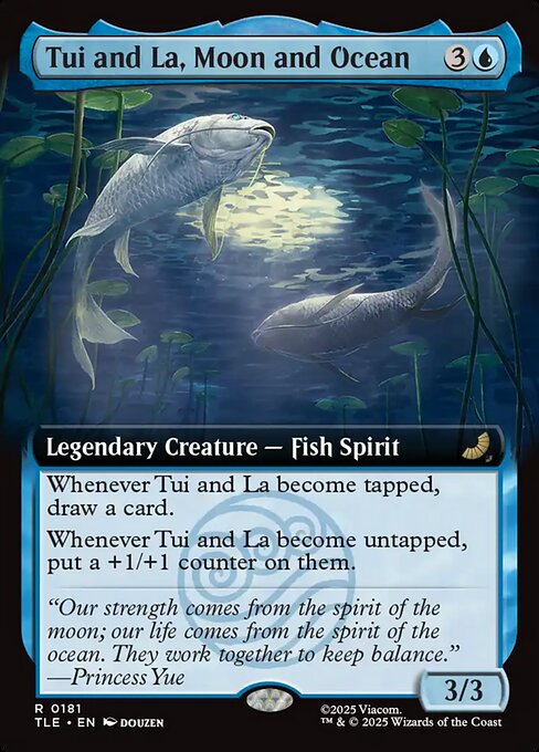 Tui and La, Moon and Ocean (Extended Art) (Foil) - TLE - 181