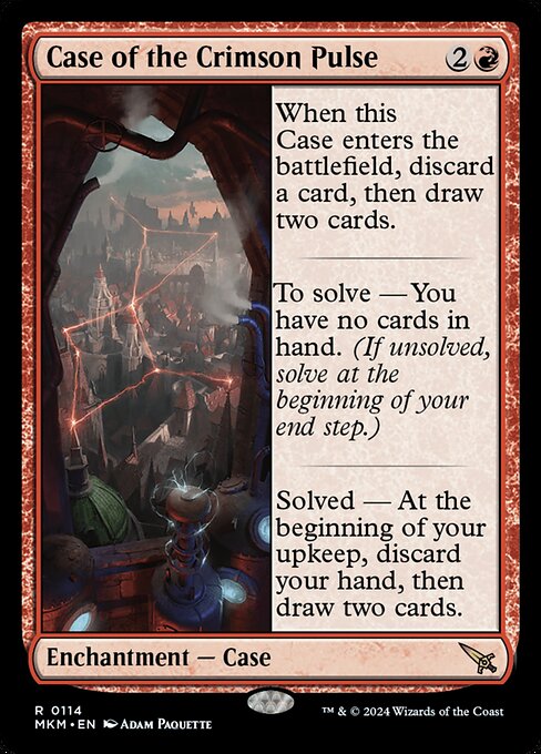 Case of the Crimson Pulse - MKM - 114