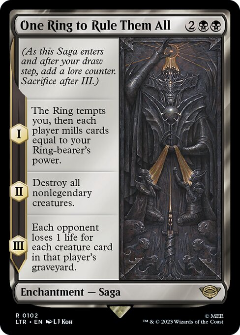 One Ring to Rule Them All - LTR - 102