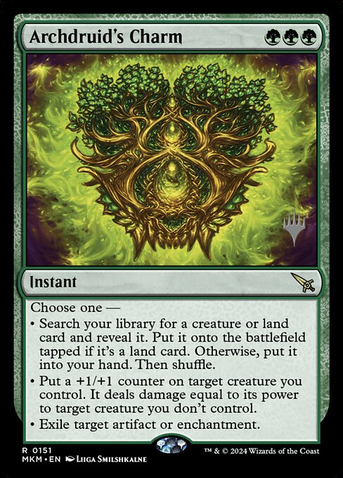 Archdruid's Charm (Foil) - PMKM - 151p