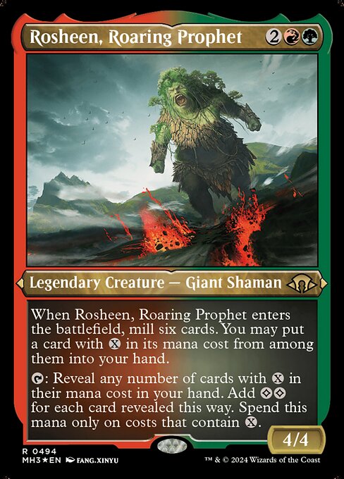 Rosheen, Roaring Prophet (Foil Etched) - MH3 - 494