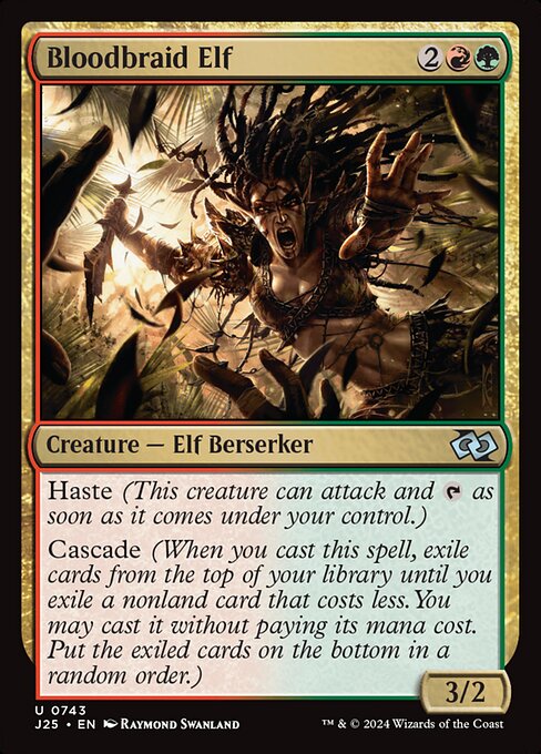 Bloodbraid Elf - J25 - 743
