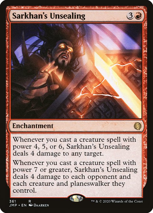 Sarkhan's Unsealing - JMP - 361