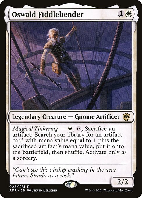 Oswald Fiddlebender - AFR - 28
