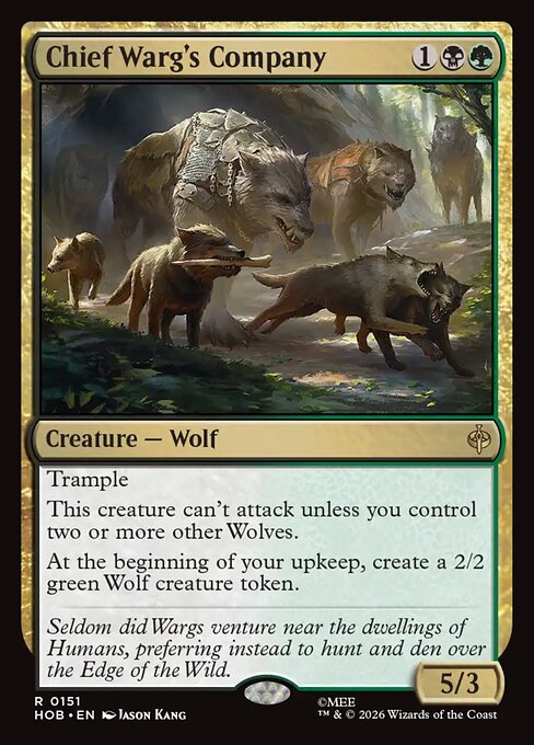 Chief Warg's Company - HOB - 151