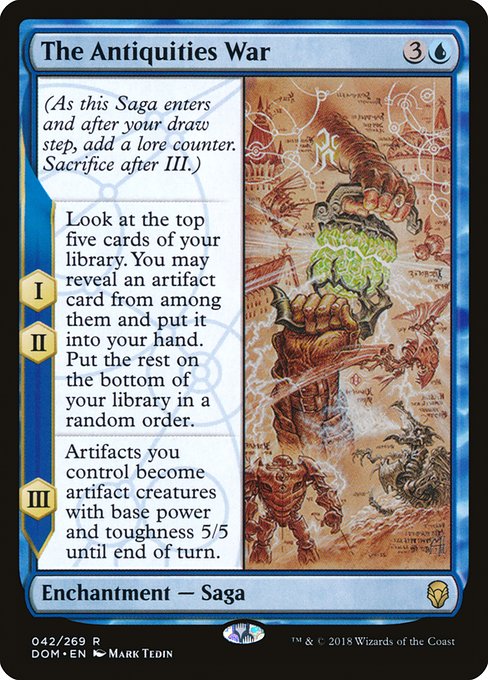 The Antiquities War (Foil) - DOM - 42