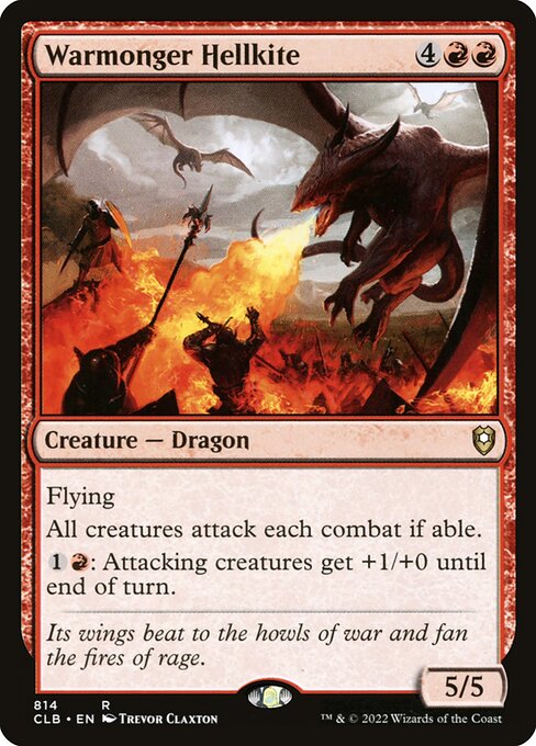 Warmonger Hellkite - CLB - 814