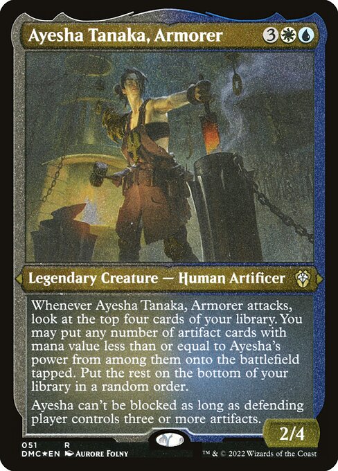 Ayesha Tanaka, Armorer (Foil Etched) - DMC - 51