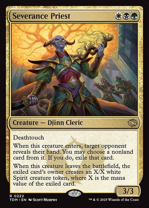 Severance Priest (Foil) - TDM - 222
