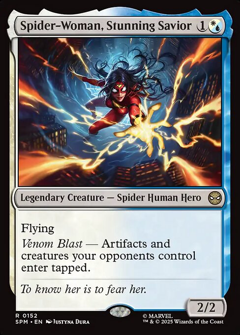 Spider-Woman, Stunning Savior (Foil) - SPM - 152