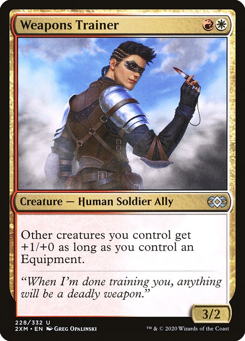 Weapons Trainer (Foil) - 2XM - 228