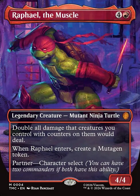 Raphael, the Muscle (0004) (Borderless) - TMC - 4