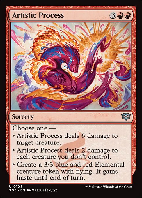 Artistic Process - SOS - 108