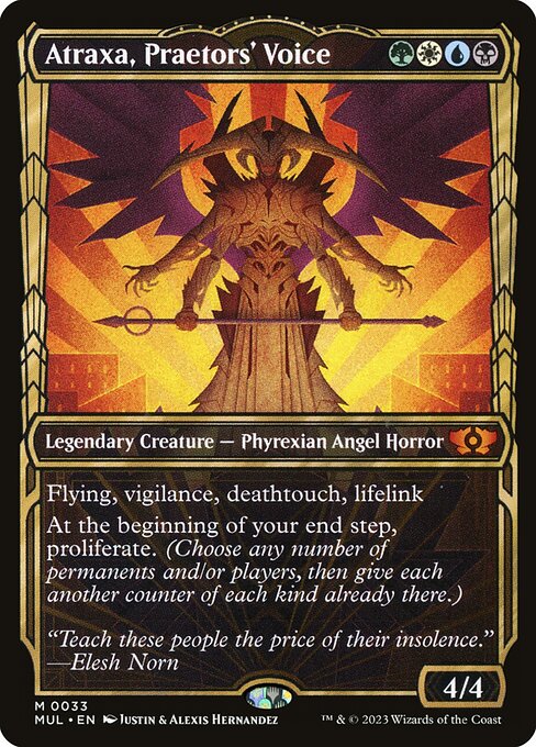 Atraxa, Praetors' Voice - MUL - 33