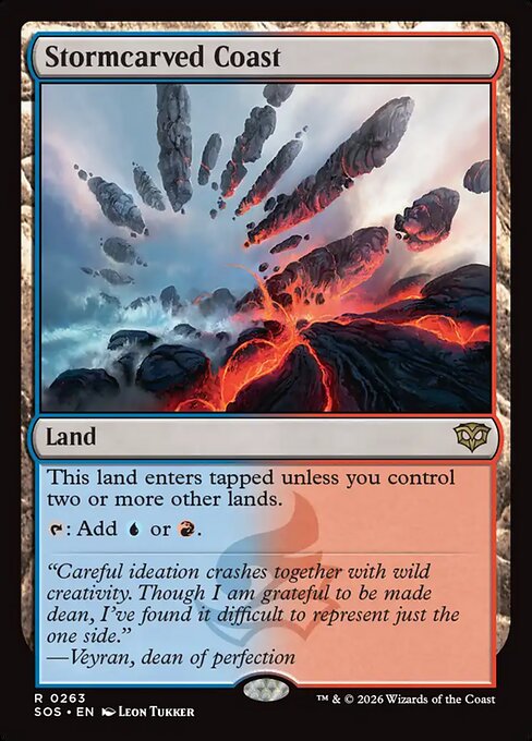 Stormcarved Coast (Foil) - SOS - 263