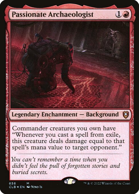 Passionate Archaeologist (Foil) - CLB - 656