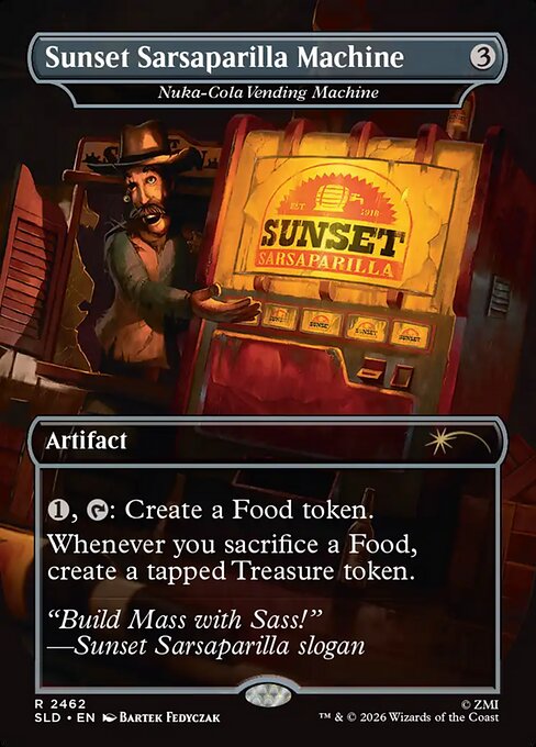 Sunset Sarsaparilla Machine - Nuka-Cola Vending Machine (Foil) - SLD - 2462
