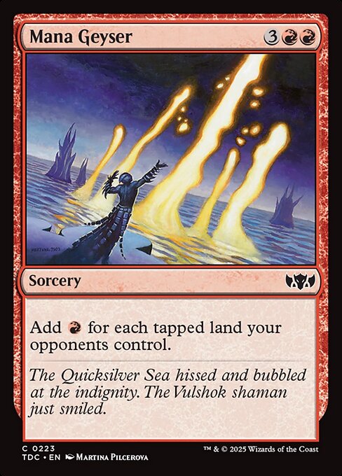 Mana Geyser - TDC - 223