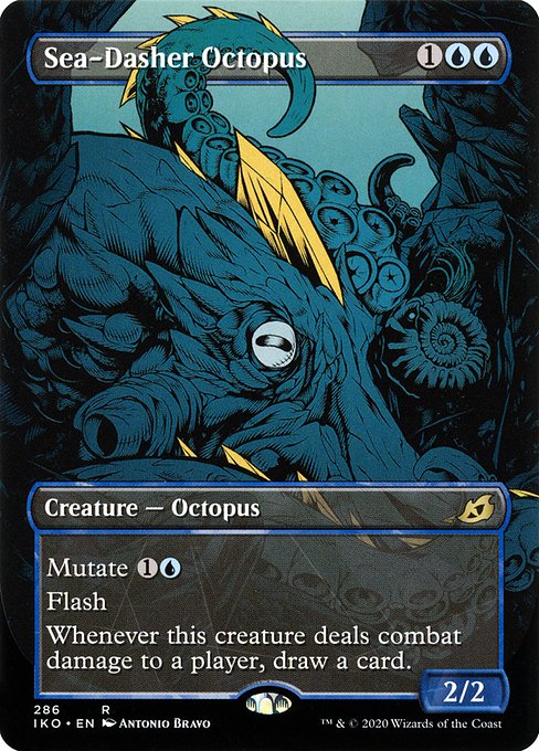 Sea-Dasher Octopus (Showcase) - IKO - 286