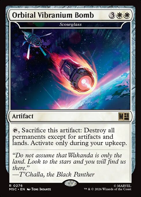Orbital Vibranium Bomb - Scourglass - MSC - 276