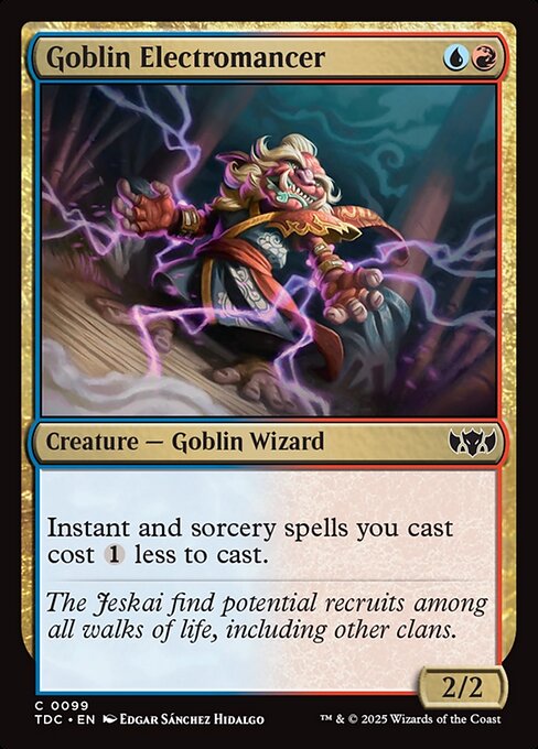 Goblin Electromancer - TDC - 99