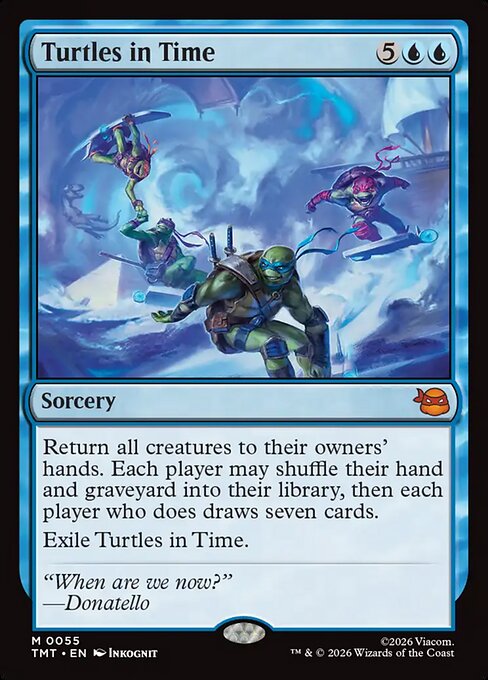 Turtles in Time - TMT - 55